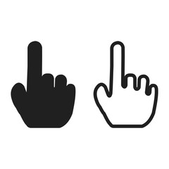 Hand Click Cursor Icons