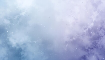 Obraz premium Ethereal sky background, dreamy celestial atmosphere, soft clouds, misty gradient, blue and purple hues, abstract cosmic texture, heavenly watercolor effect, wispy nebula-like patterns, serene galacti