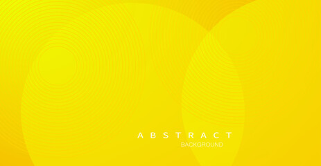 Yellow geometric background featuring circular patterns, modern abstract design, and dynamic shapes. Ideal for presentations, branding, and digital artwork.