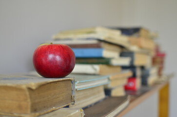 books and apple