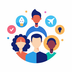 Startup culture concept emphasizing diversity and inclusion