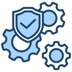 Configuration Blue Icon