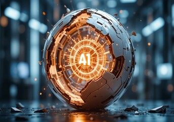 Abstract AI Evolution