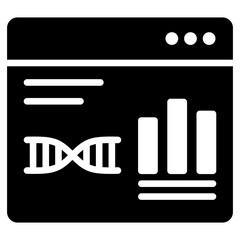Bioinformatic Glyph Icon