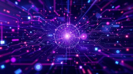 Obraz premium Creative Tech: Abstract Data Visualization and Digital Innovation
