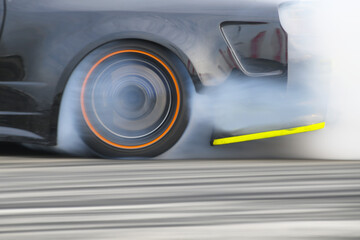 car control drifting on Race track
