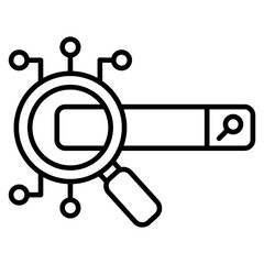 Search Engine Outline Icon
