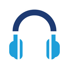 Obraz premium Headphones icon