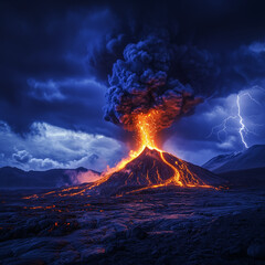 Volcanic Eruption: Nature's Spectacle