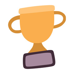 Modern cup with children style