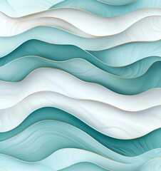 A soothing abstract wave pattern in shades of blue and white, perfect for backgrounds, designs, and creative projects. This modern artwork brings a sense of calm and inspiration.