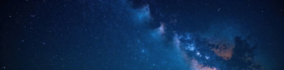 Vast, dark night sky brimming with countless stars , discovery, astronomy