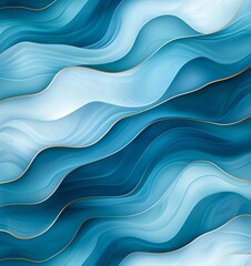 Abstract blue waves create a soothing and dynamic visual experience. Ideal for backgrounds, wallpapers, or artistic designs. Perfect for modern and minimalist aesthetics.