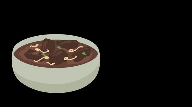 Rawon is an Indonesian beef soup. Originating from East Java