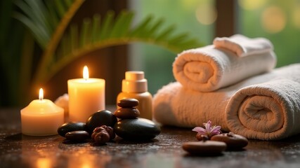 Tranquil Spa Escape: Aromatic Bliss