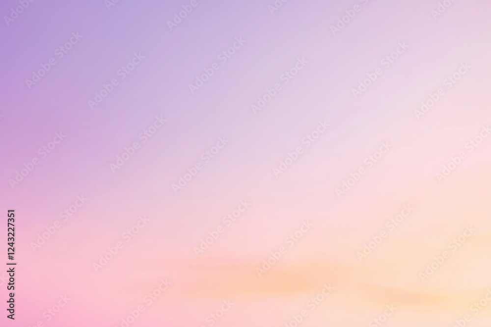 Poster a soft pastel gradient fading from peach to lavender