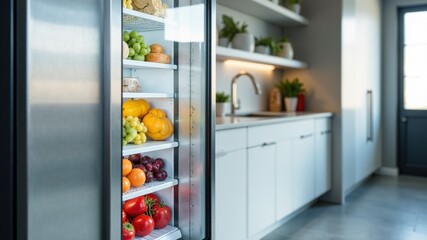 Sparkling Clean Freezer, Fresh Kitchen Appliance