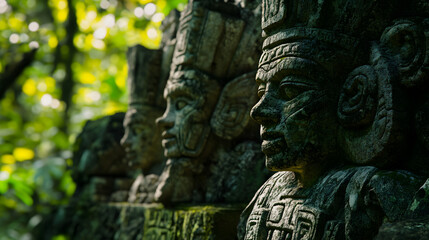 Exploring the Enigmatic Hidden Jungle Temple City with Glowing Glyphs and Intricately Carved Mysteries