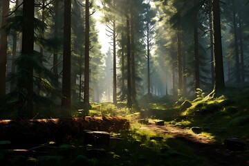 Fototapeta premium forest