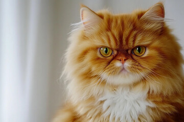 Fototapeta premium Cute cat close-up