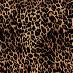 leopard, wool texture, spots, dark background, fluffy print, stylish design