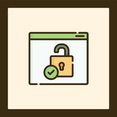 Verified Account Icon: Secure Online Access