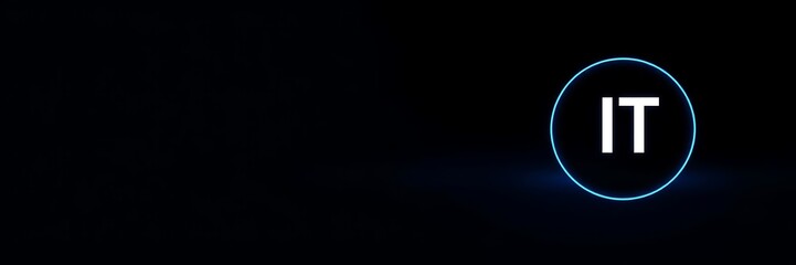 Fototapeta premium Abstract Information Technology Background – AI & Tech Copy Space, information technology background , technology copy space background, abstract background, IT, AI,