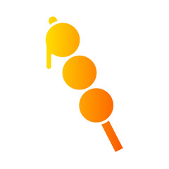 fish ball gradient icon