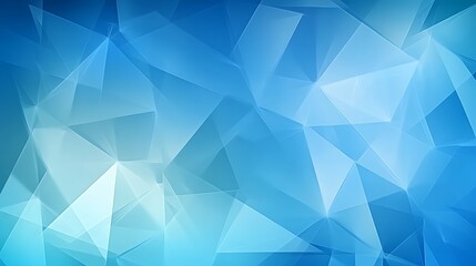Fototapeta premium A pale blue background with a delicate light texture and minimal, soft angular patterns.