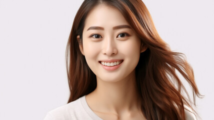 Naklejka premium portrait of a young woman