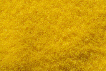 Texture of a yellow cotton fabric