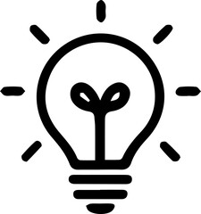 Business icon for creative graphics design