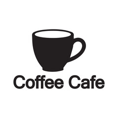Coffee Cafe Vector Logo Design Icon Graphic