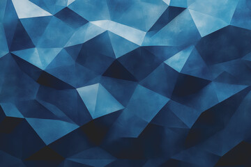 Obraz premium Abstract Background Abstract Dark Blue Background Polygon luxury background and modern background.