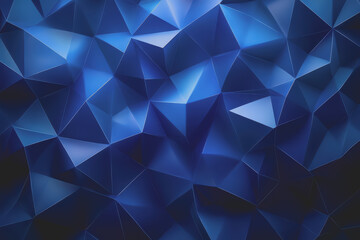 Obraz premium Abstract Background Abstract Dark Blue Background Polygon luxury background and modern background.