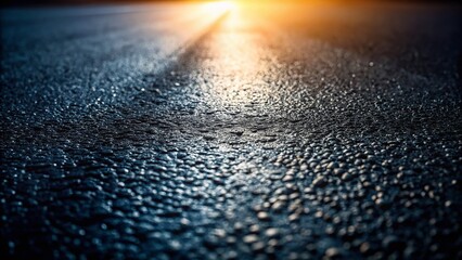 Dark Asphalt Road Food Photography Background - Charcoal Texture