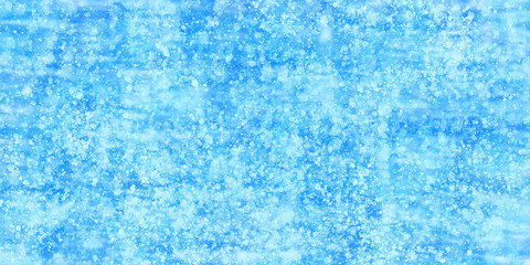 ラフに描いた青色のアブストラクト背景
