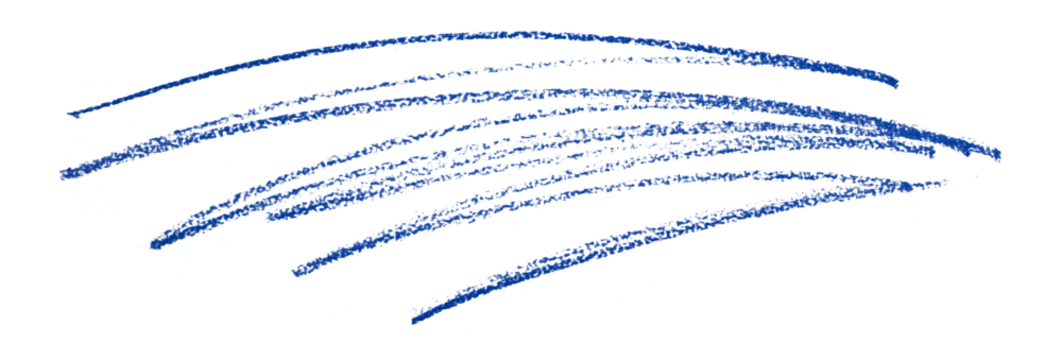blue pencil strokes isolated on transparent background - Powered by Adobe