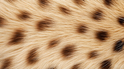 Close-up view of spotted cat fur texture. Possible use for pet textures, backgrounds, or nature photography
