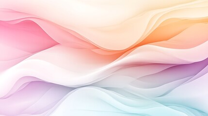 Soft Fluid Pastel Abstract Background with Watercolor Texture – Organic Design for Wellness and Branding