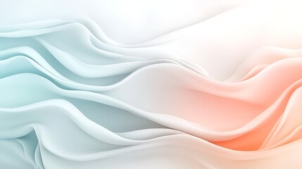 Fototapeta premium Soft Fluid Pastel Abstract Background with Watercolor Texture – Organic Design for Wellness and Branding