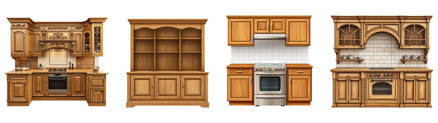 Elegant Classic Wooden Kitchen Cabinetry Designs