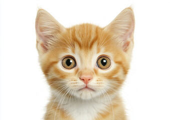 Obraz premium Cute cat close-up