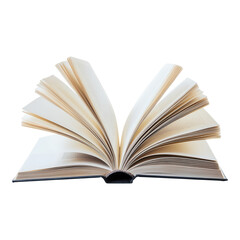 Obraz premium Minimalist Book Design, sleek layout, transparent background, modern aesthetics, ideal for digital presentations and creative projects