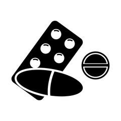 
capsule icon vector