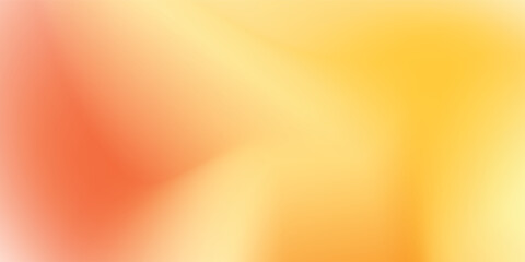 Soft background orange white gradient color. Minimalist fluid background.  vector eps 10