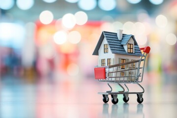 A house is a shopping cart