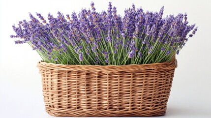 Harvesting lavender blooms floral arrangement indoor natural light aesthetic appeal