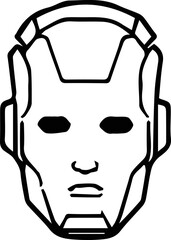 cyberpunk style icons and technology icon