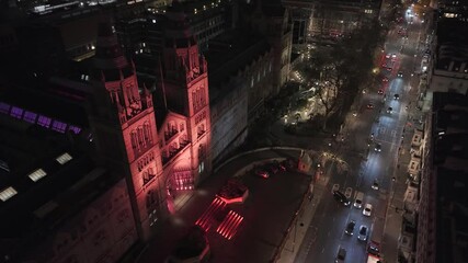 Incredible Drone Views of the Natural History Museum at night, London
See the Natural History Museum like never before with stunning aerial shots highlighting its majestic design.